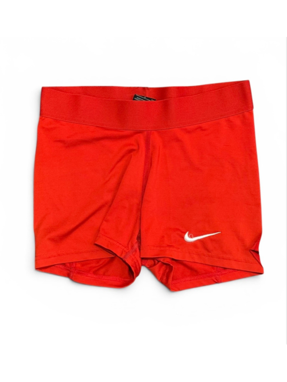 Nike Pro Compression Shorts Lot of 2 Red Athletic Training Running Women Sz S - Picture 3 of 6